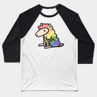 Rainbow sheep Baseball T-Shirt